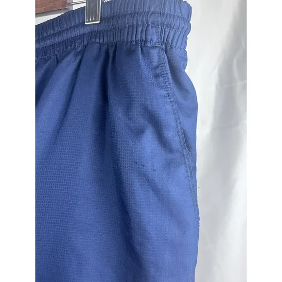 Vtg Y2K Starter Navy Track Pants Orange Mesh Lined Streetwear Mens XL 42W 29.5L - Picture 10 of 16